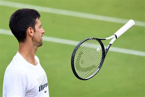 Novak Djokovic racket